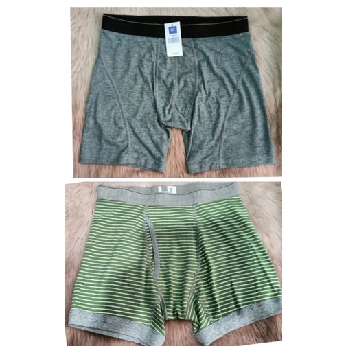 Boxer GAP Mens Brief  Cotton Stretch Original CD Celana Dalam 3 Pcs