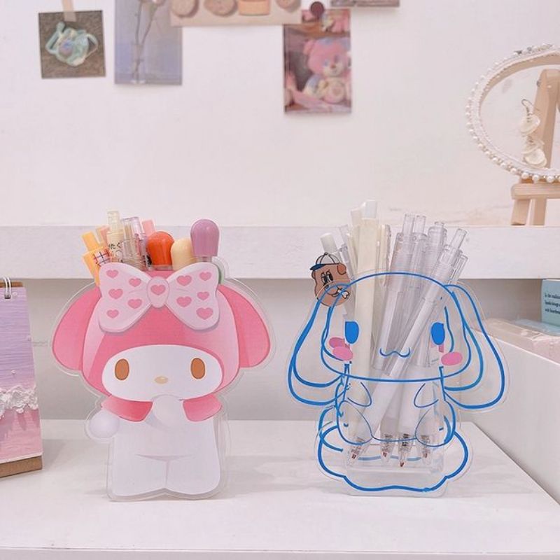 

Tempat Pen Acrilyc/Acrylic/Akrilik My Melody/Cinnamoroll/Pompompurin