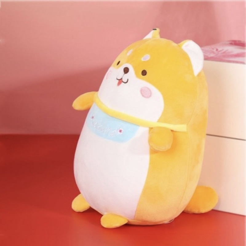 Bantal Boneka Lucu Sakura Shiba Inu Husky Mainan Cute Plush Toy Mainan Mewah Lembut Perempuan Anak