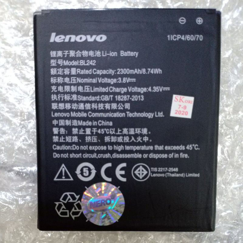Baterai ORIGINAL Lenovo A6000/A6010/A6600