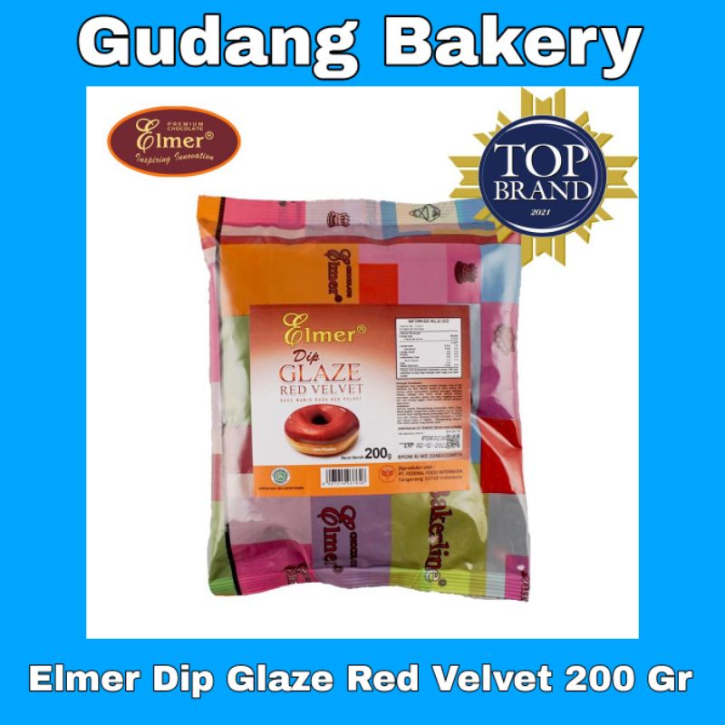 

Elmer Dip Glaze Red Velvet 200 Gr