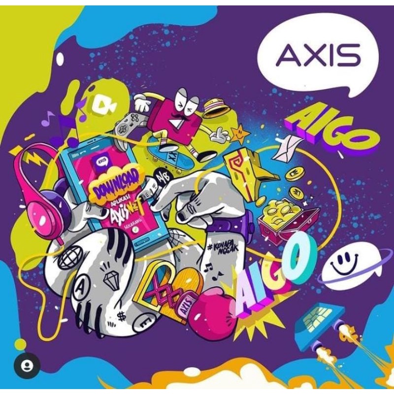 VOUCHER AXIS 14 GB + 6 GB SKS /15 HARI