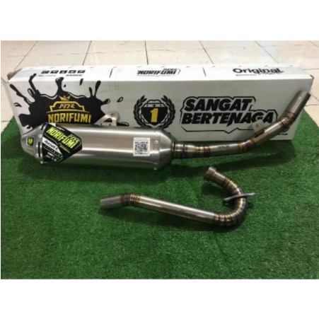 KNALPOT NORIFUMI ROCKET 4 TITANIUM KLX 150 ORIGINAL