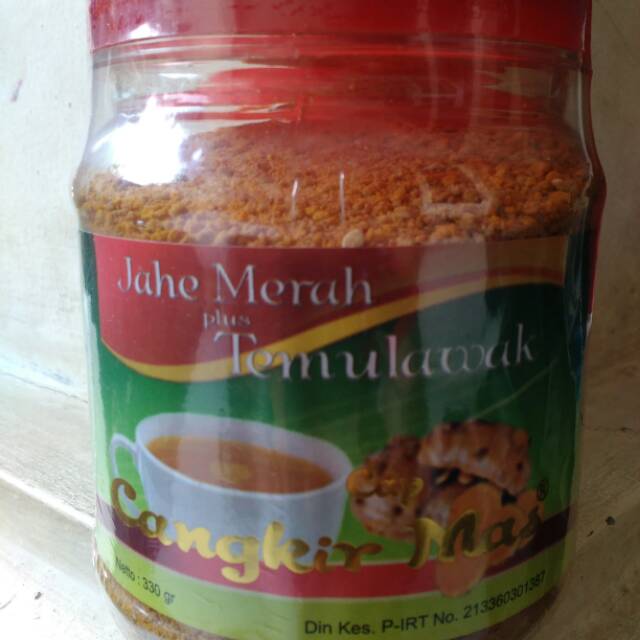 

Jahe merah plus temulawak cap cangkir mas