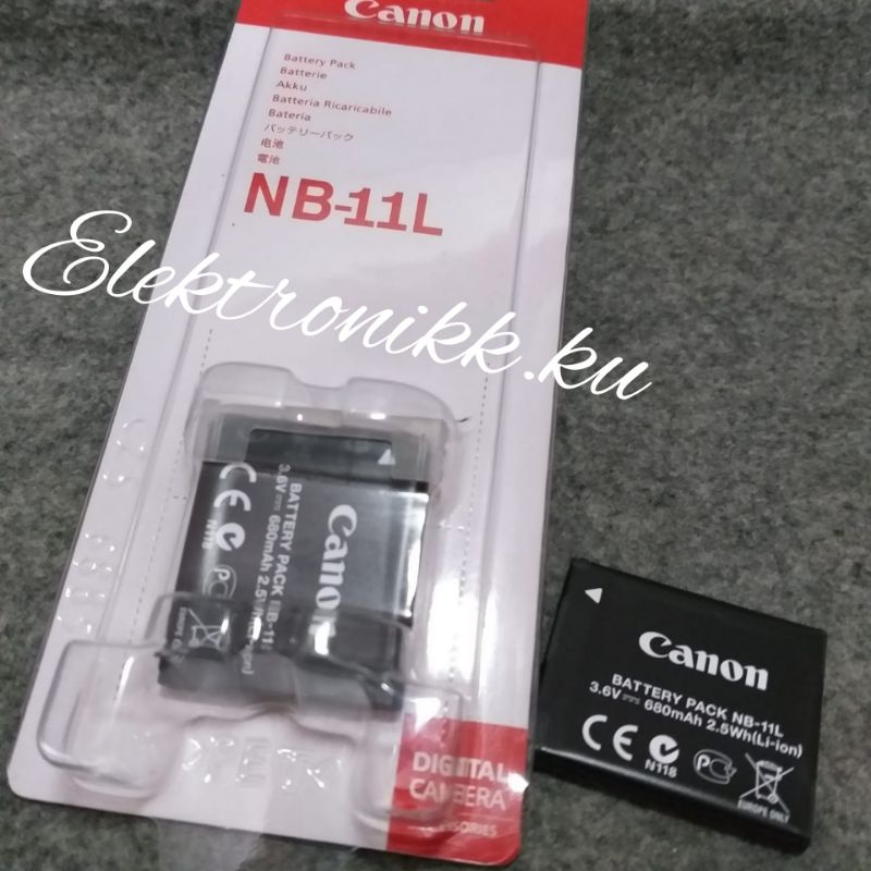 Baterry Camera Canon Original NB-11L ( IXUS185, IXUS190, IXUS175, 145, SX400, SX410, SX420, SX430)