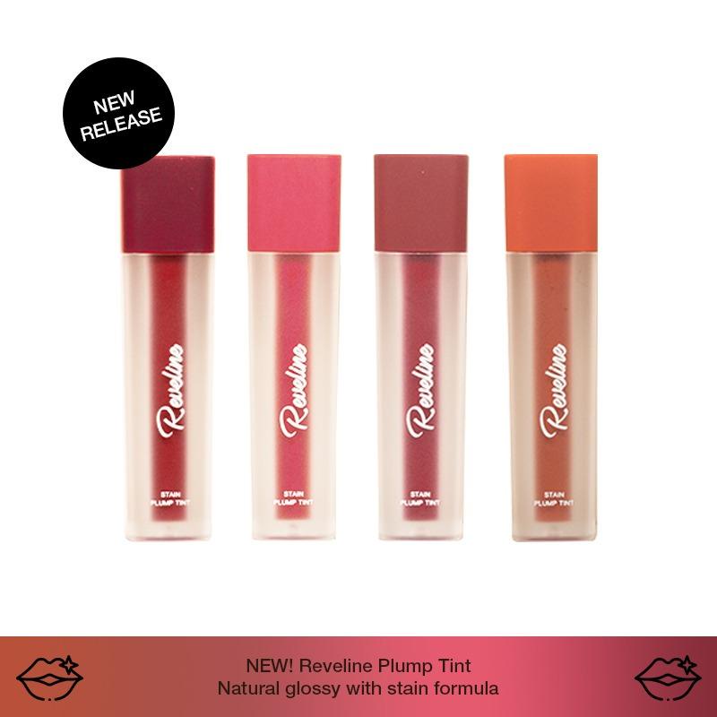 REVELINE LIP TINT - REVELINE STAIN PLUMP TINT - LIP TINT GEL REVELINE ORIGINAL- LIP TINT