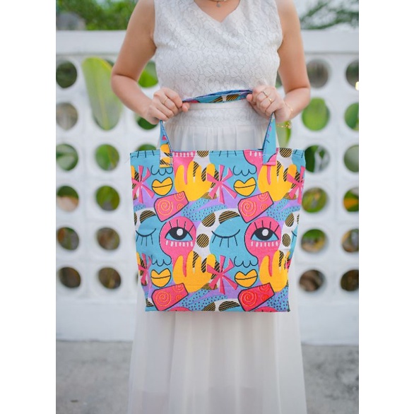 Tas canvas / totebag canvas / tas canvas wanita / totebag canvas wanita