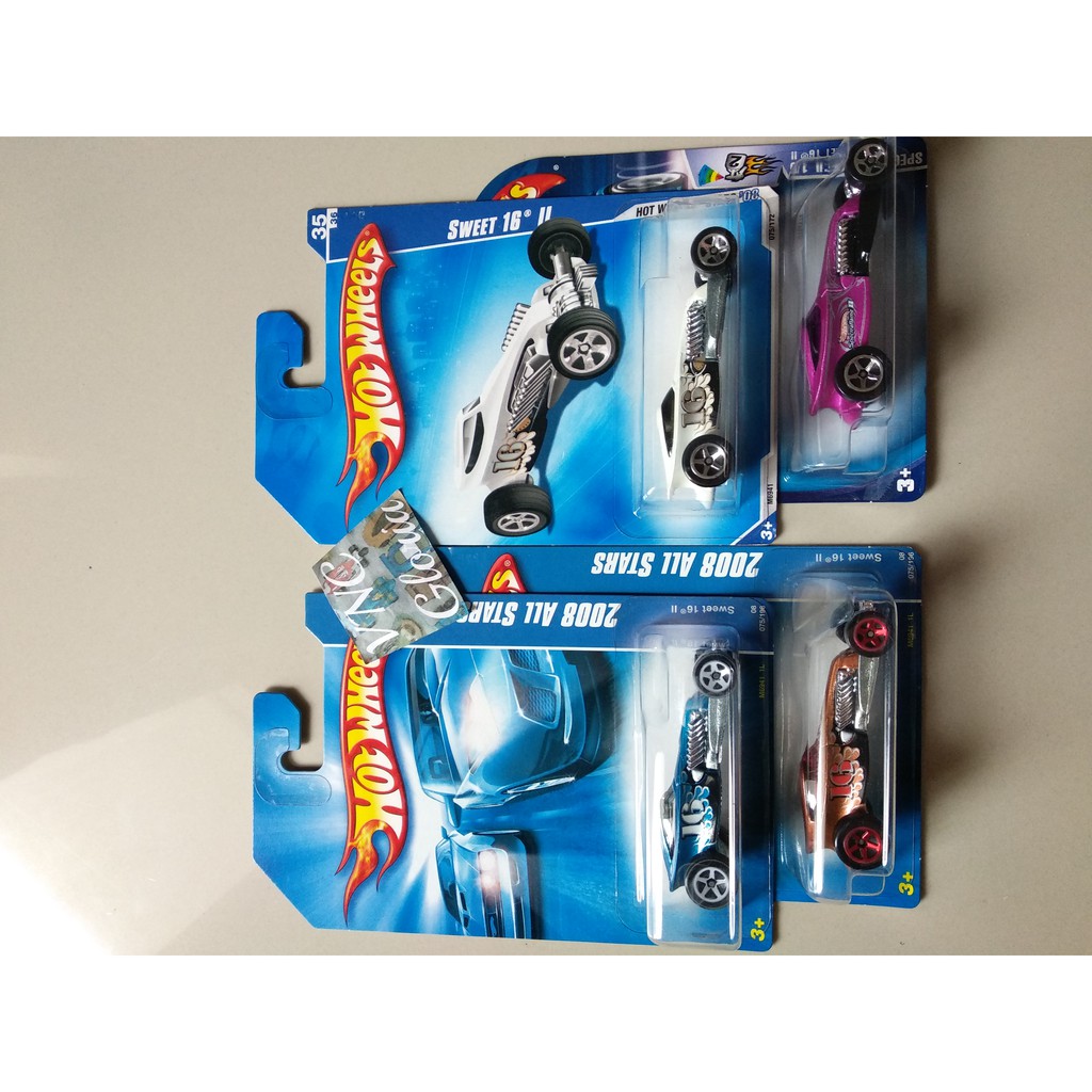 Hot Wheels paket sweet 16 II Hotwheels balap 4 mobil
