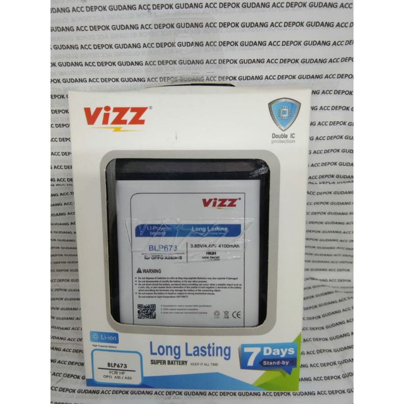baterai vizz Oppo blp673 for A3S A5S