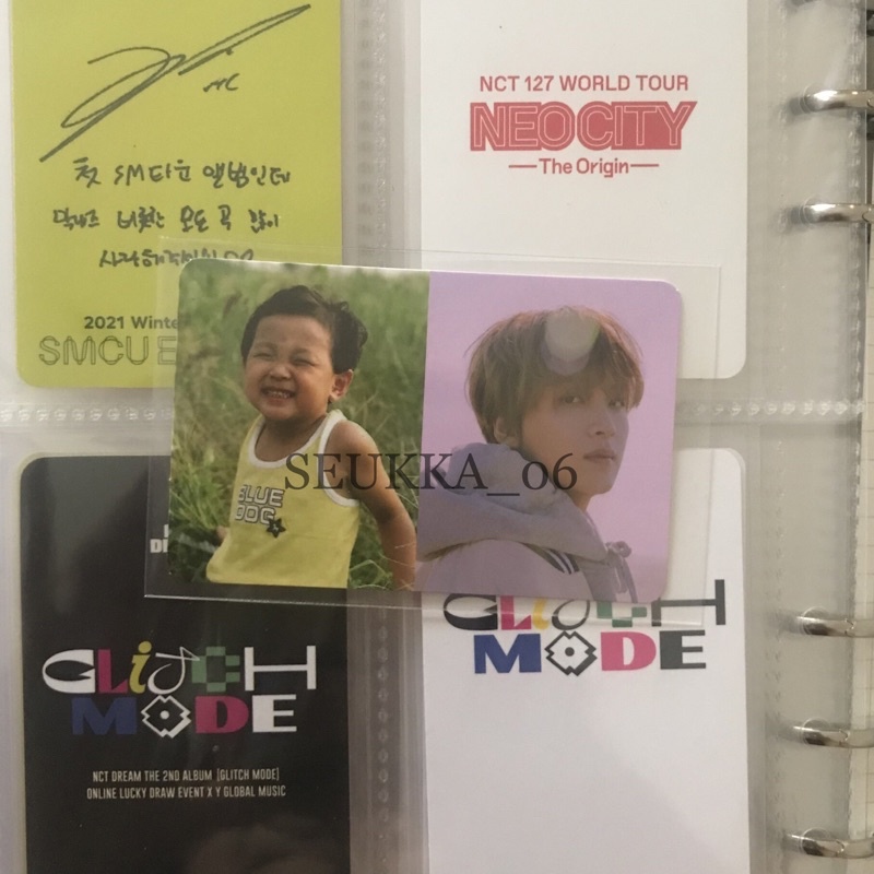 haechan baby photoframe from home pc