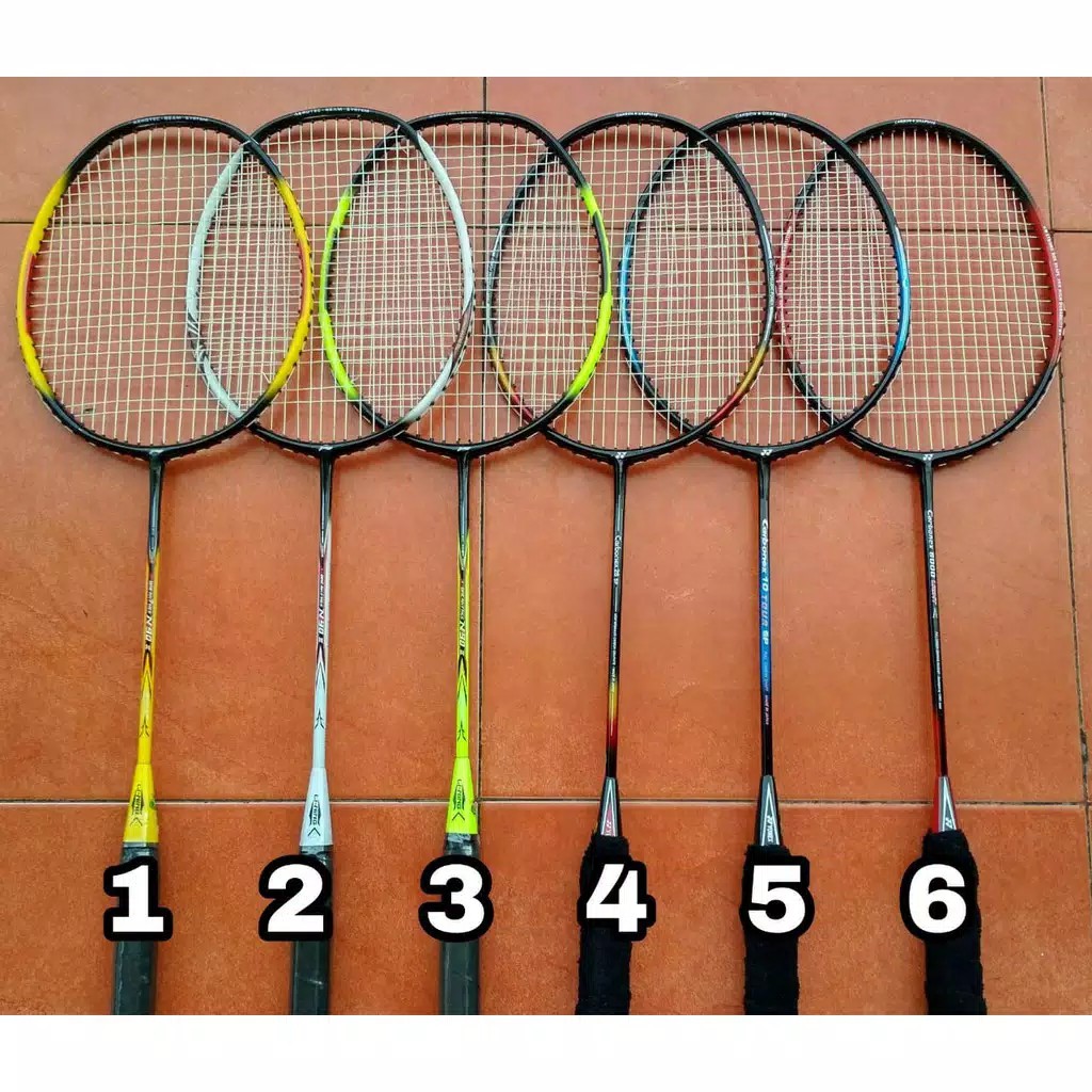 PROMO TERMURAH RAKET BATMINTON YONEX / YONEK BONUS HANDUK GRIP [ BISA BAYAR COD ]
