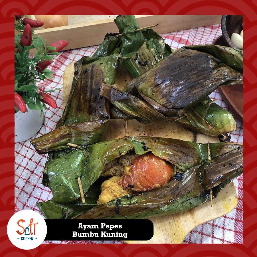 

Ayam Pepes Bumbu Kuning