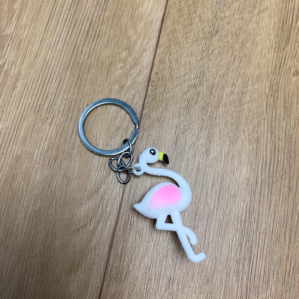 GANTUNGAN KUNCI FLAMINGO MINI SPESIAL EDITION KUALITAS IMPORT TERMURAH KEYCHAIN SOUVENIR FLAMINGGO