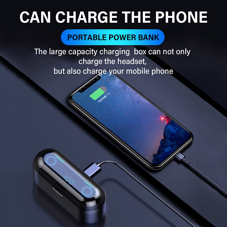 Earphone Bluetooth/ Headset/Powerbank/HeadphoneBluetooth/Wireless_F-95