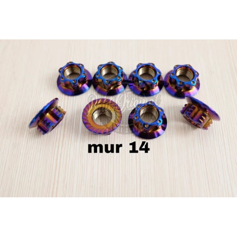 mur probolt new blue m10 atau mur 14 blue original heng thailand