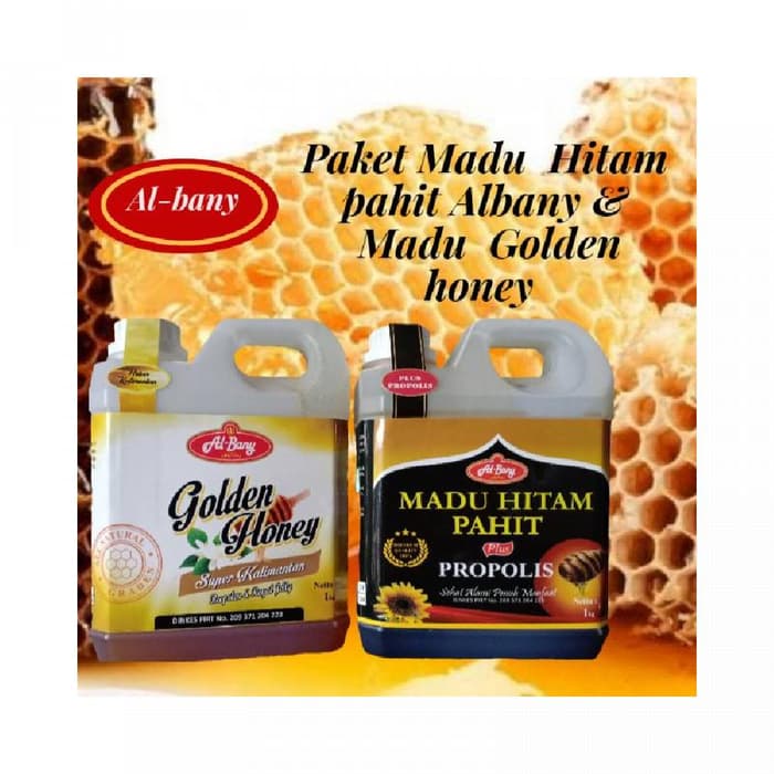 

madu asli madu murni Super Paket Madu golden honey + pahit Albany