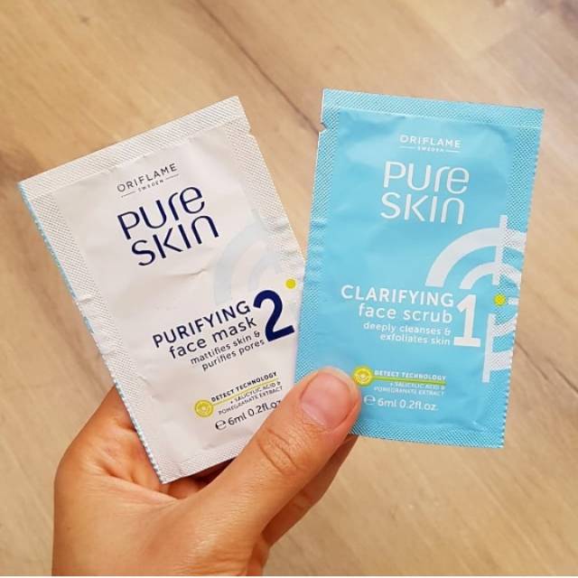 Pure skin masker oriflame sachet