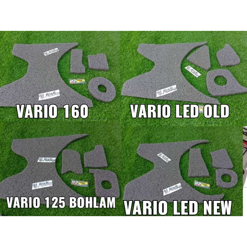 Karpet mie/bihun VARIO 125/150 led old  Karpet Mie Vario 125 Bohlam Karpet Mie Vario 125/150 LED new