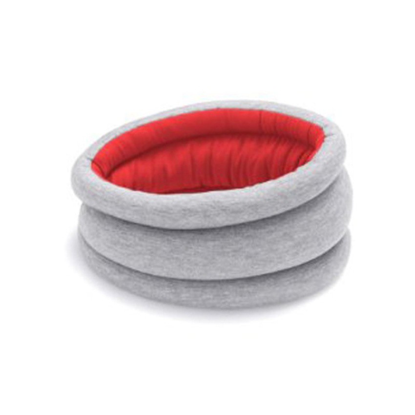 TokoKadoUnik Ostrich Pillow - Bantal Tidur Magic - Merah-Abu-abu