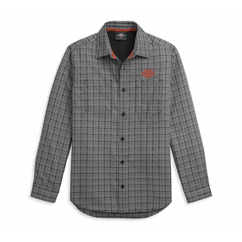 Kemeja Harley Davidson Kotak Original 08