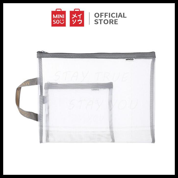 

Miniso Dokumen Plastik Transparan Amplop Tempat Penyimpanan File