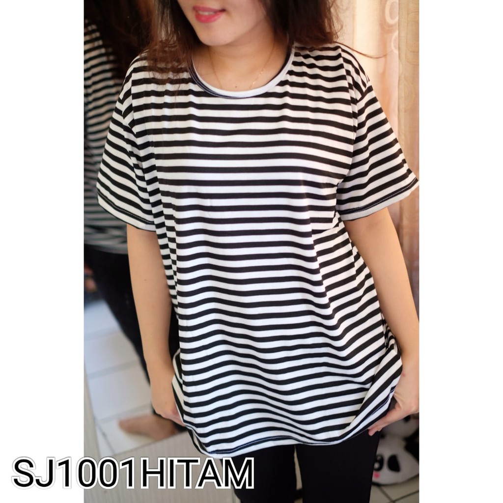 Kaos Stevia / Atasan Wanita Stevia Top / Stevy / Stevi / Kaos Salur / Ukuran JUMBO XXL