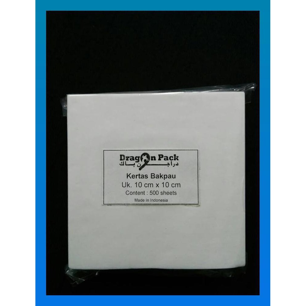 

KERTAS BAKPAO PERSEGI 10*10 - 500 SHEETS