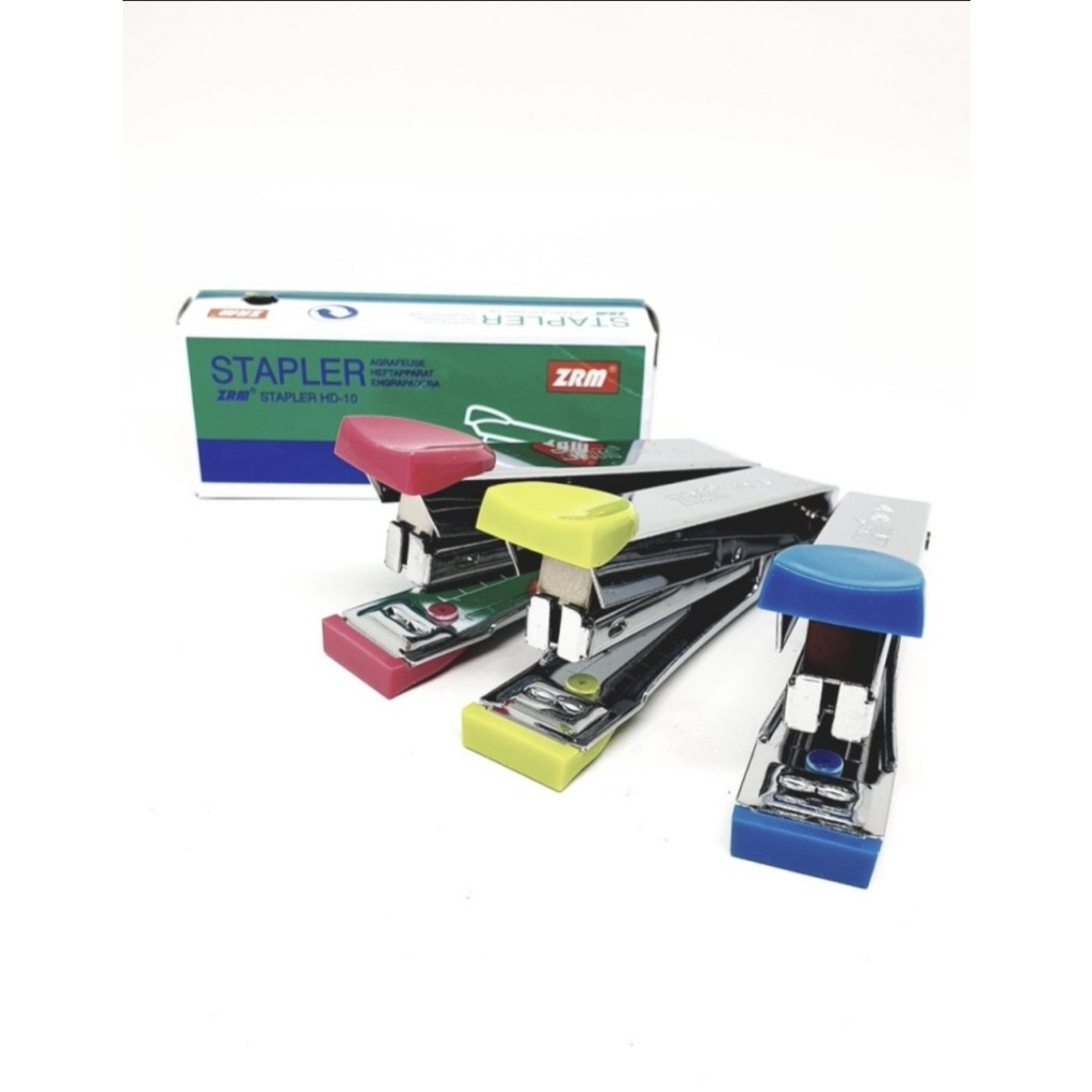 

Stapler ZRM HD-10 / Stepler Steples Jepretan HD 10 3 Warna 1 pcs