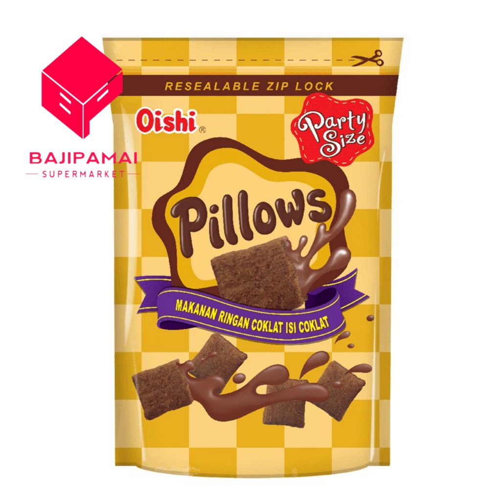 

OISHI PILLOWS COKELAT 100GR