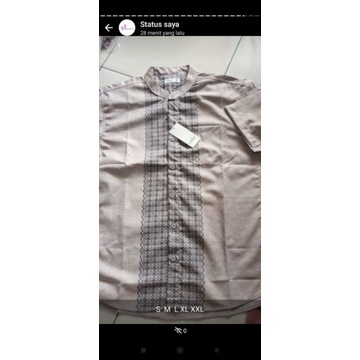 Baju Koko Pria Lengan Pendek Branded Matahari