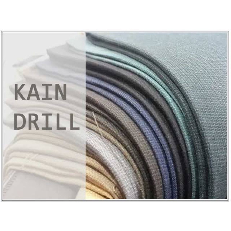 Bahan Katun Drill