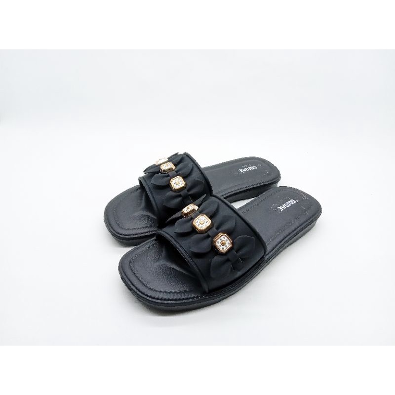 SANDAL SELOP WANITA GOSOME MOTIF JAM TERBARU / SANDAL SLIP ON GOSOME / SANDAL SELOP WANITA / SANDAL KOKOP WANITA / SANDAL CASUAL WANITA / SANDAL TRENDY WANITA / SANDAL SANTAI / SANDAL CANTIK / SANDAL RUMAH / SANDAL SELOP JELYY /SANDAL ANAK-ANAK / GOSOME