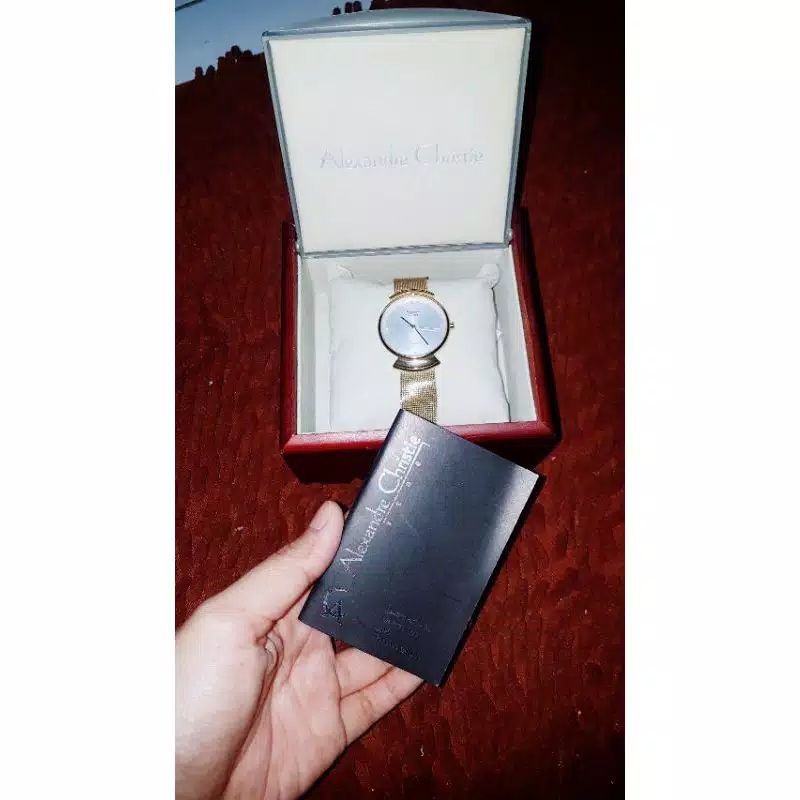 jam AC Alexandre Christie Alexander bekas preloved second