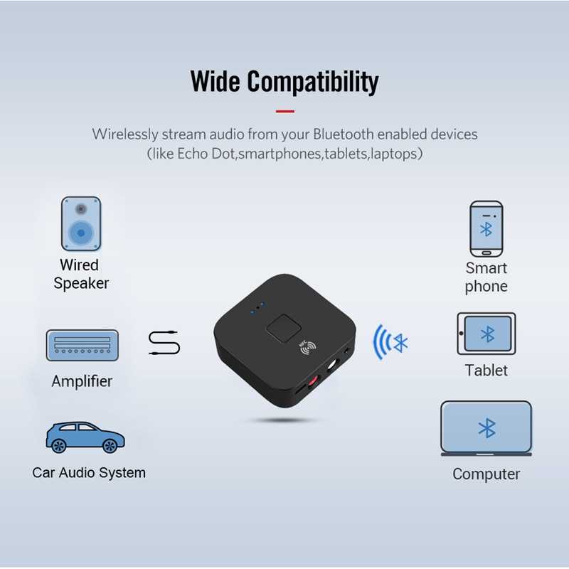 Music NFC Bluetooth Receiver 5.0 VIKEFON - BLS-B11