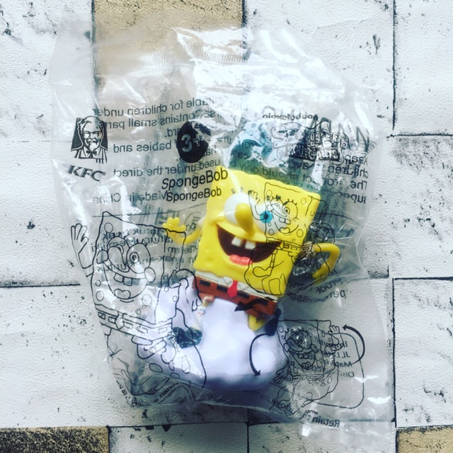  Sponge Bob  hadiah KFC  Chaki Kids Meal Shopee Indonesia