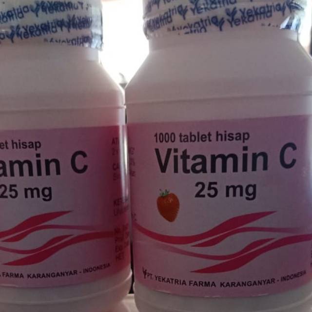 Vitamin c 25 mg isi 1000 tablet