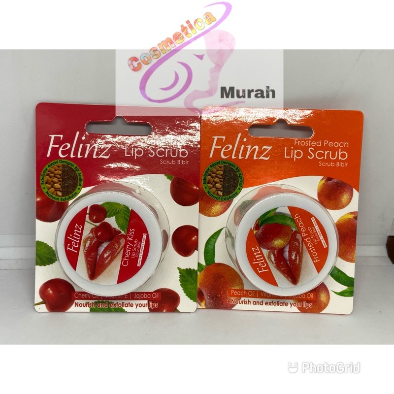 felinz lip scrub / scrub bibir felinz / scrub bibir