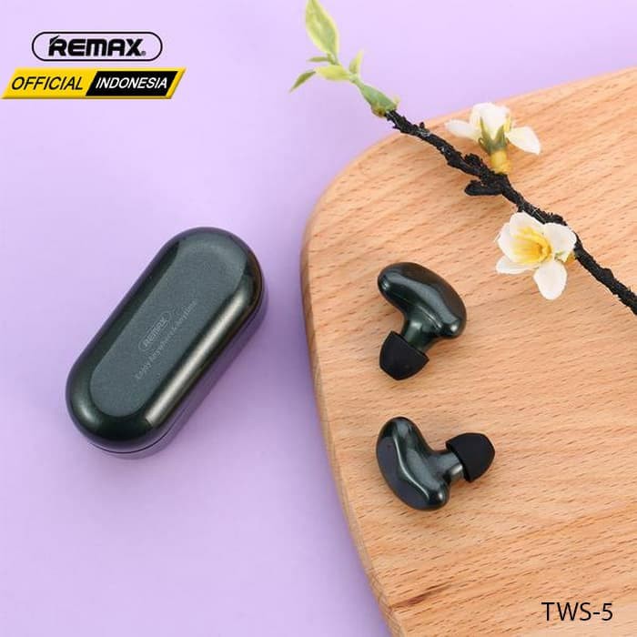 Remax True Wireless Stereo Earbuds For Calls &amp; Music TWS-5