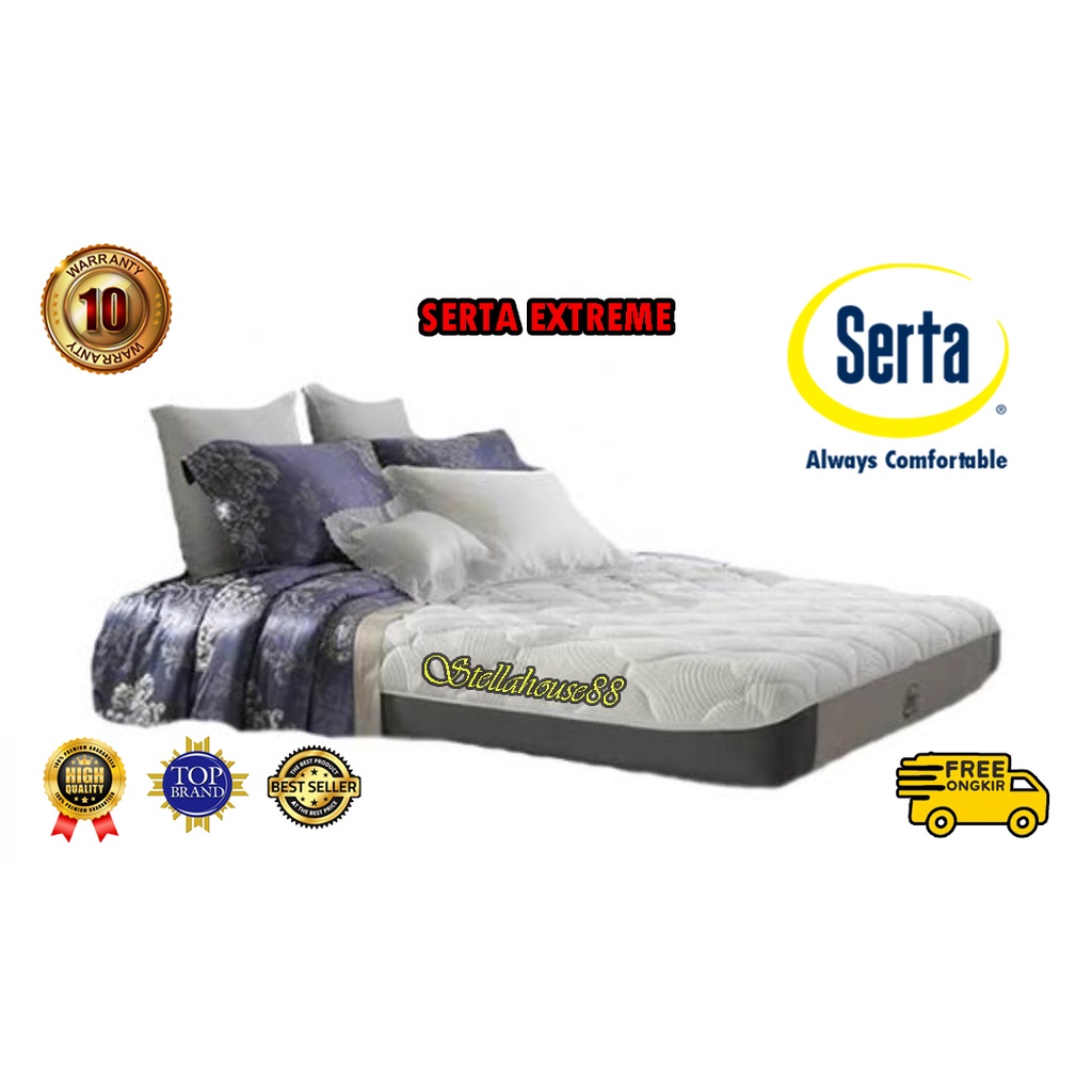 Mattress Only / Kasur spring bed / matras spring bed / kasur busa / kasur lantai / spring bed / Serta Xtreme Uk. 160 x 200