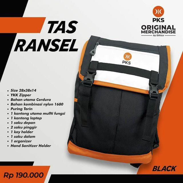 PKS Merchandise | Tas Ransel PKS Logo Baru
