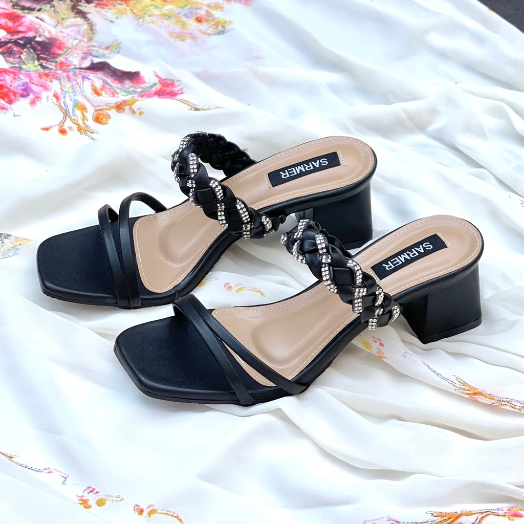 SARMER - LOOVIE HEELS BLACK