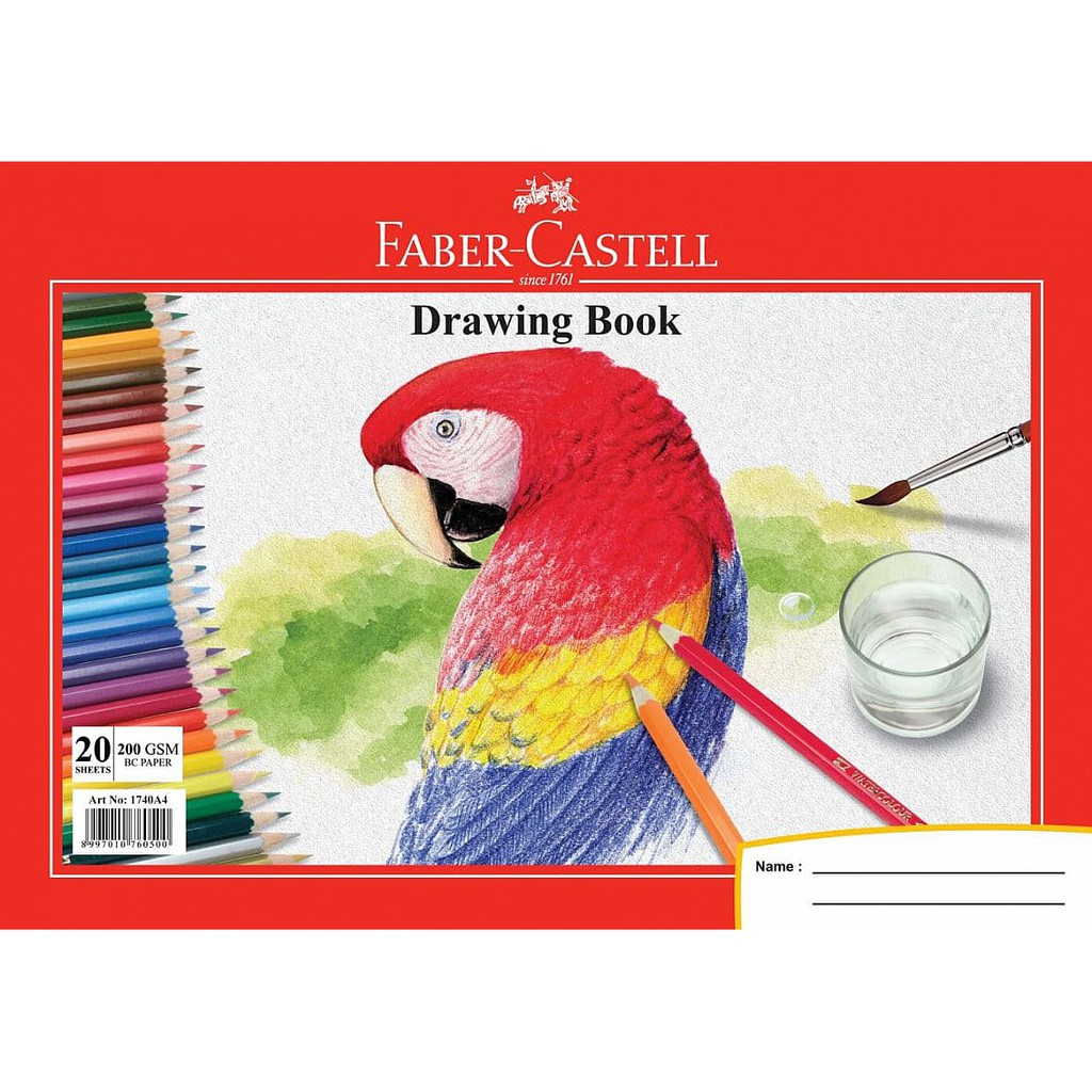 

BUKU GAMBAR A3 / DRAWING BOOK FABER CASTELL