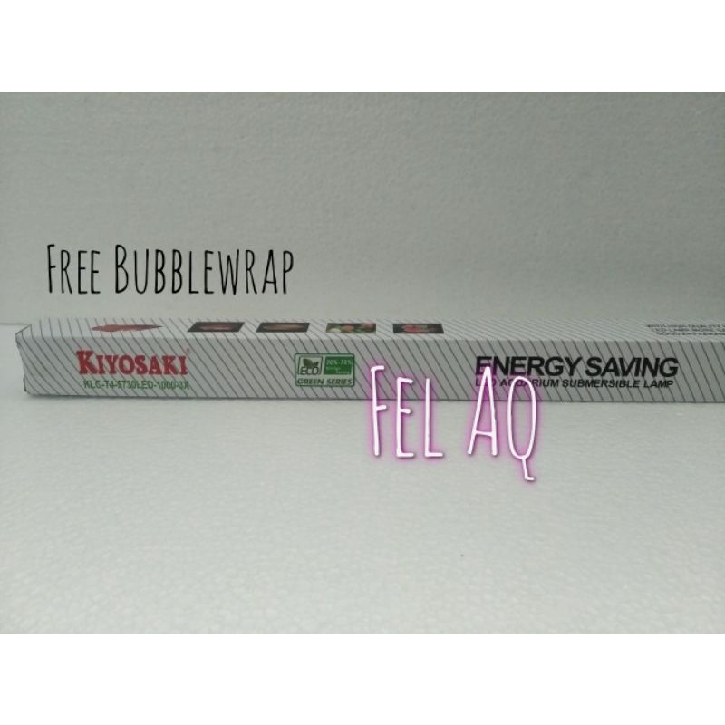 Kiyosaki KLC T4 5730 1000 3X 100cm 100 cm Lampu Celup 3 Mode Warna Aquarium Aquascape 1m 1 m Meter