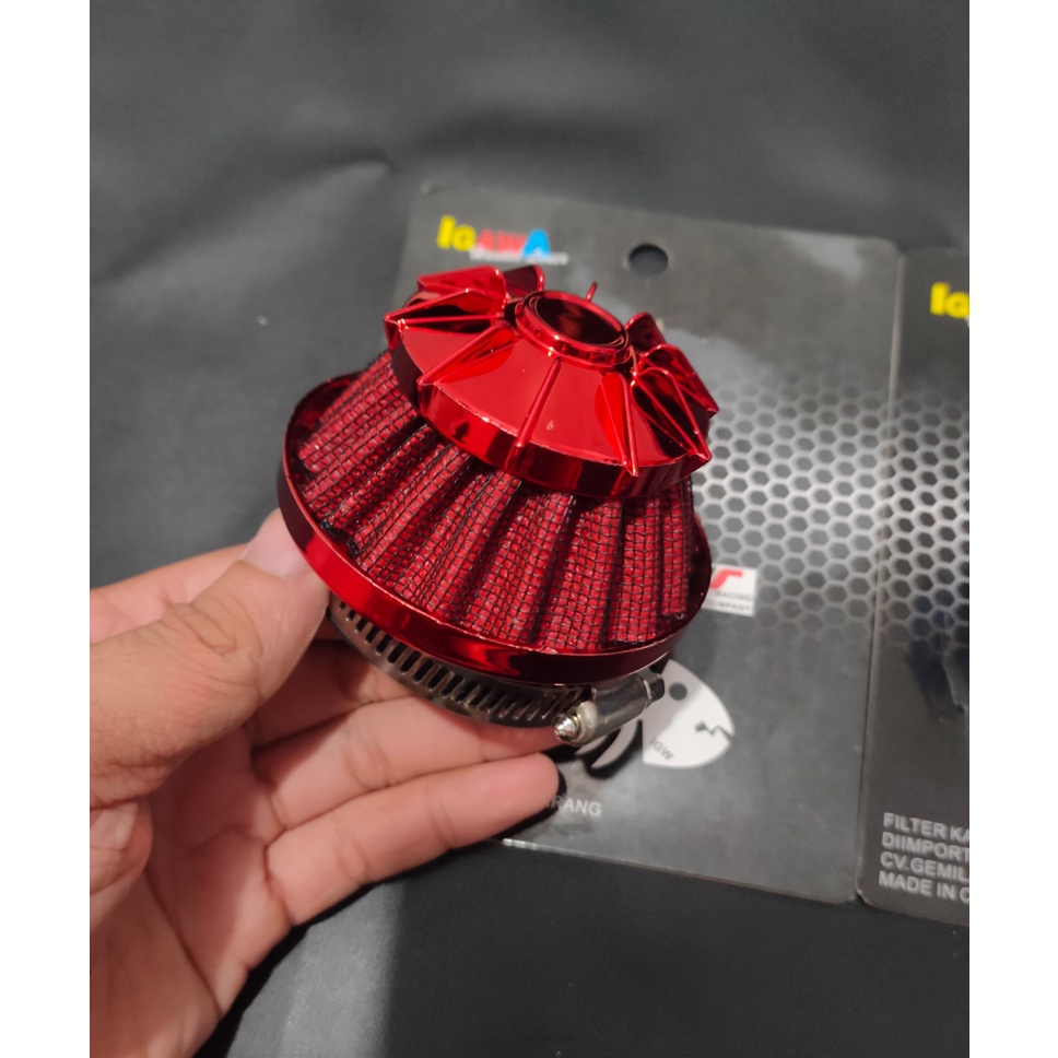 Filter Karbu Variasi Anti Air Waterproof Universal Cocok Untuk Semua Motor