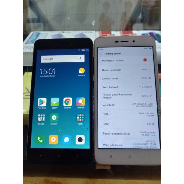 Second Redmi 4A 2/16GB (batangan)