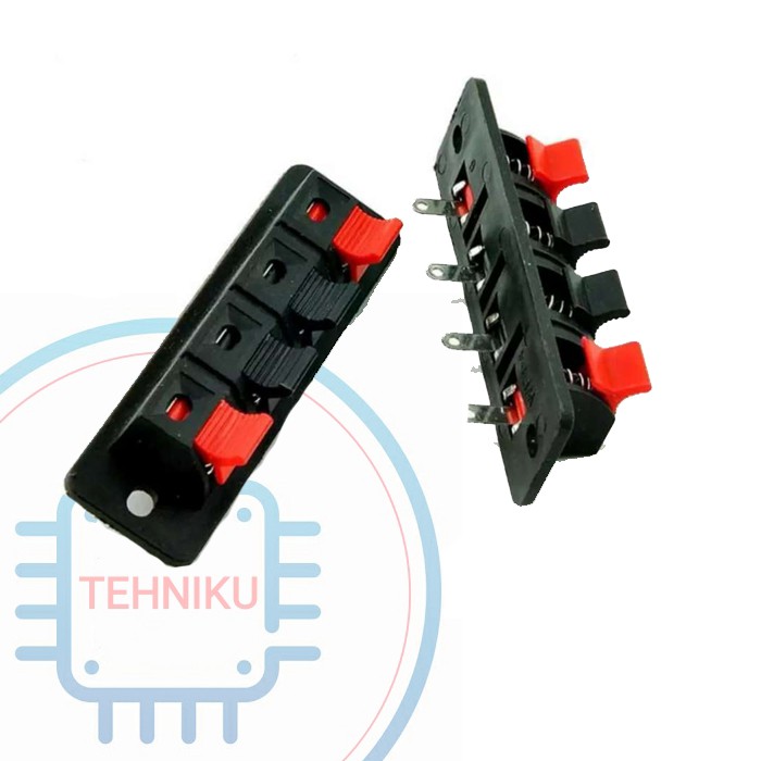 terminal kabel 4 pin terminal socket speaker