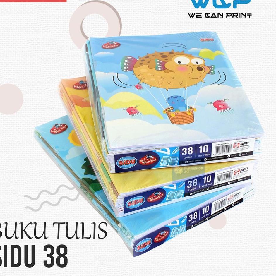 

Terlaris Buku Tulis SIDU 38 lembar Buku SIDU 38 lembar Buku Tulis Anak Sekolah Sinar Dunia 38 lembar 1 Pak / 10 Pcs !