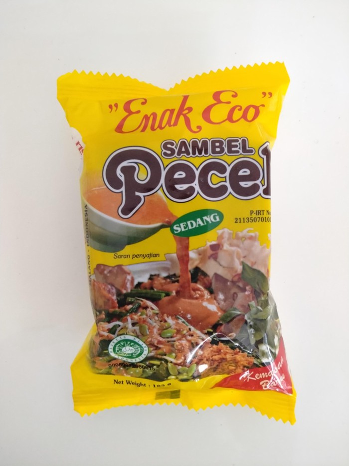 

Enak Eco Sambel Pecel Sedang 185Gr B