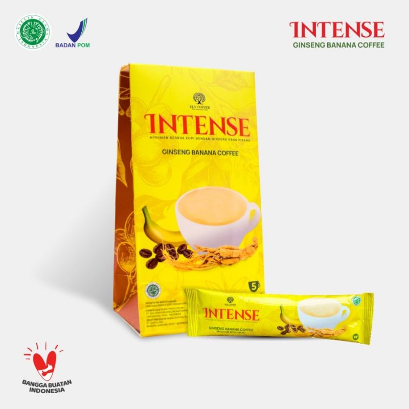 

El's Coffee - Intense Ginseng Banana Coffee Kopi Ginseng Herbal