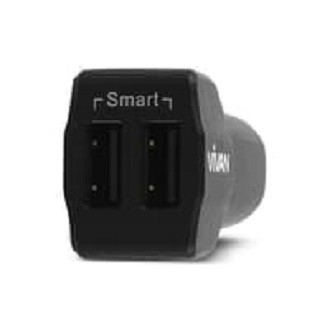 Charger Mobil Car Charger VIVAN 2 PORT USB CC02S 3.1A CNS